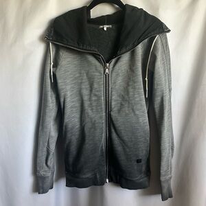 G Star Raw Women's Gray Full Zip Utility Hoodie size XS